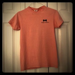 Peach Simply Southern Tee